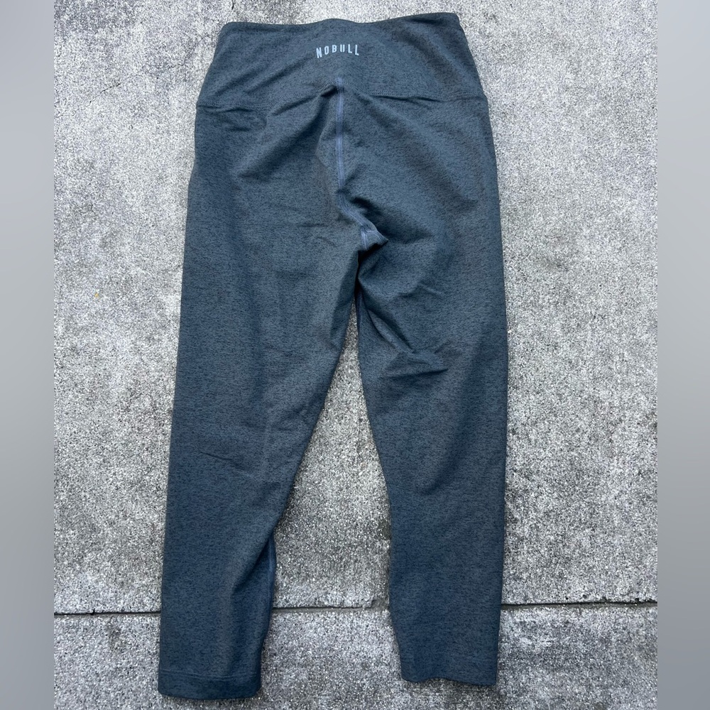 NOBULL Workout Dark Gray Cropped Leggings Size S